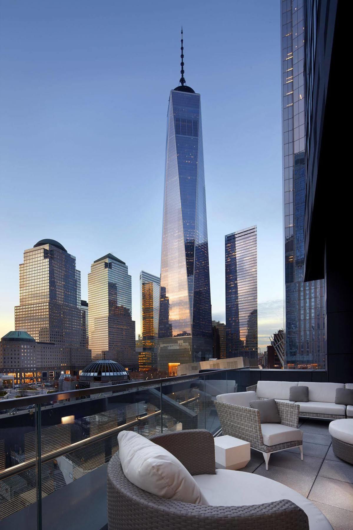 纽约曼哈顿下城/世界贸易中心区万怡酒店 外观 照片